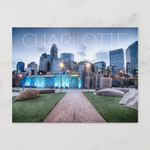 Charlotte NC Vykort