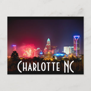 Charlotte NC Vykort