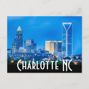 Charlotte NC Vykort