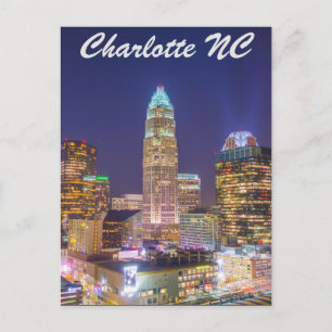 Charlotte NC Vykort