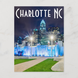 Charlotte NC Vykort