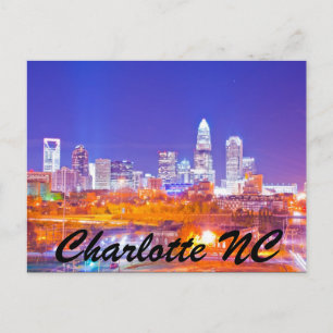 Charlotte NC Vykort
