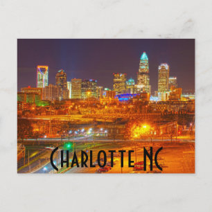 Charlotte NC Vykort