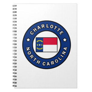 Charlotte North Carolina Anteckningsbok