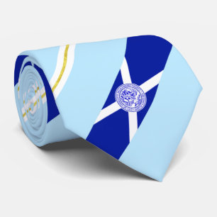 Charlotte (North Carolina) City flagga Neck Tie Slips