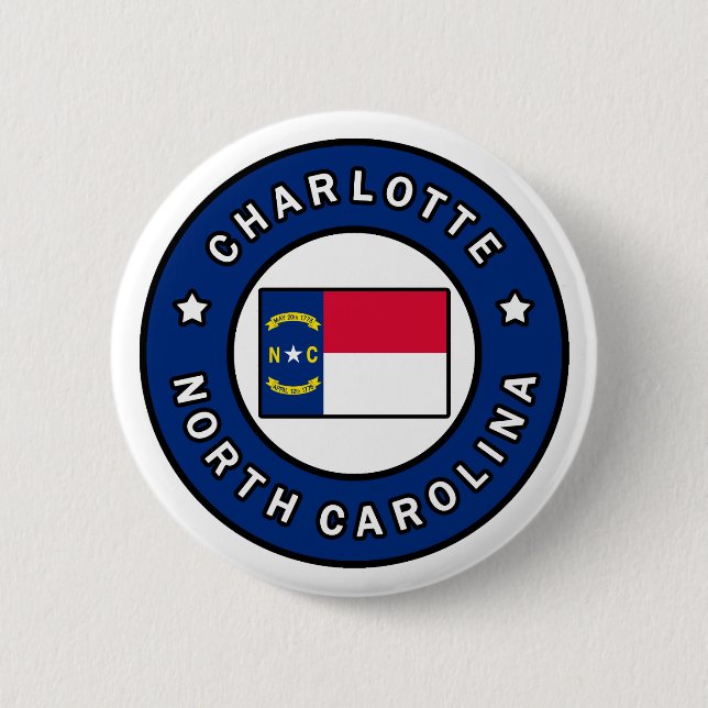 Charlotte North Carolina Knapp (Framsida)