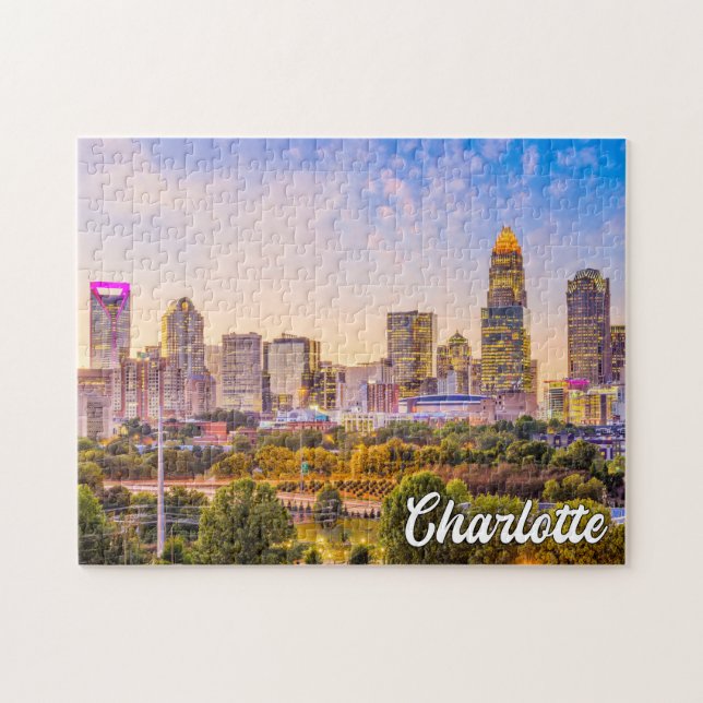 Charlotte, North Carolina, USA Pussel (Horisontell)