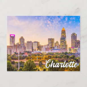 Charlotte, North Carolina, USA Vykort