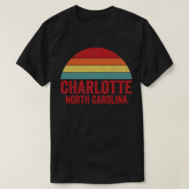 Charlotte North olina T Shirt (Design framsida)