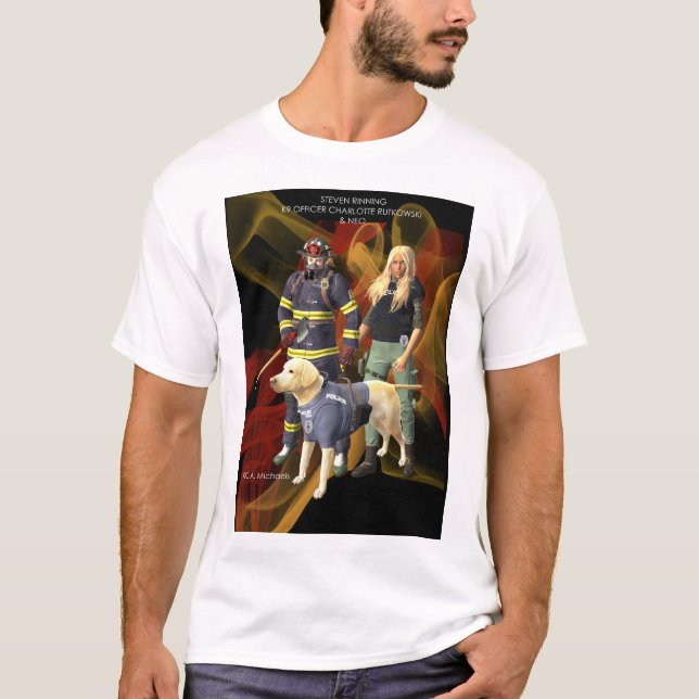 Charlotte och Steven med Neo T Shirt (Framsida)