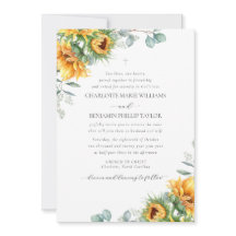 Charlotte Rustic Sunblommor Christian Bröllop