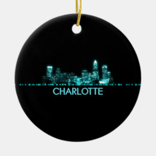 Charlotte Skyline Julgransprydnad Keramik