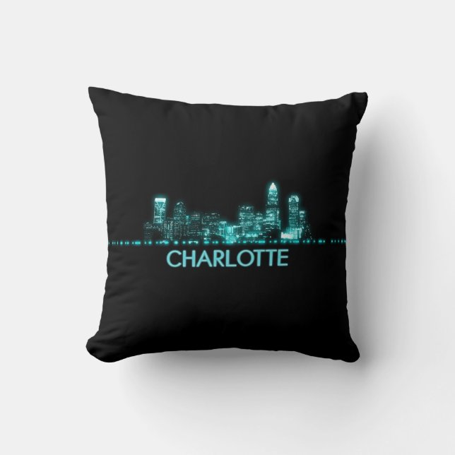 Charlotte Skyline Kudde (Framsida)