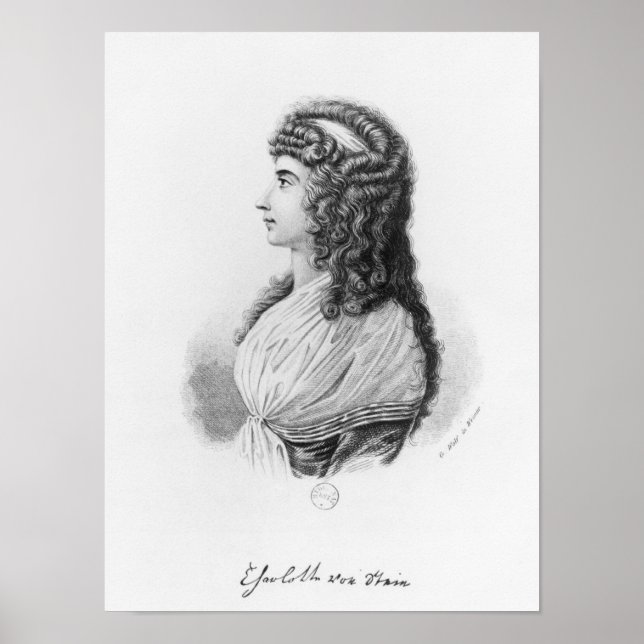 Charlotte von Stein, född von Schardt, sen Poster (Framsidan)