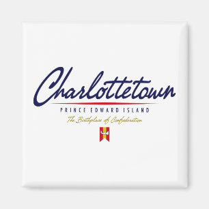 Charlottetown skrivar magnet