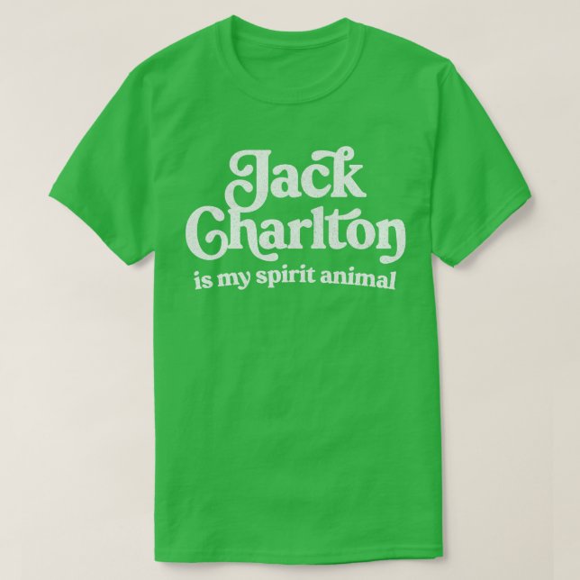 Charlton är mitt andliga djur t shirt (Design framsida)