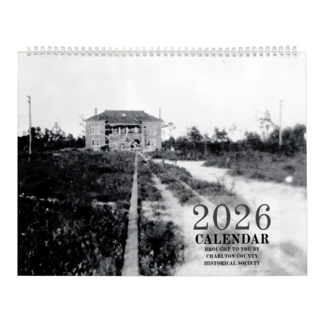 Charlton County Historical Society 2026 Calendar Kalender (Omslag)