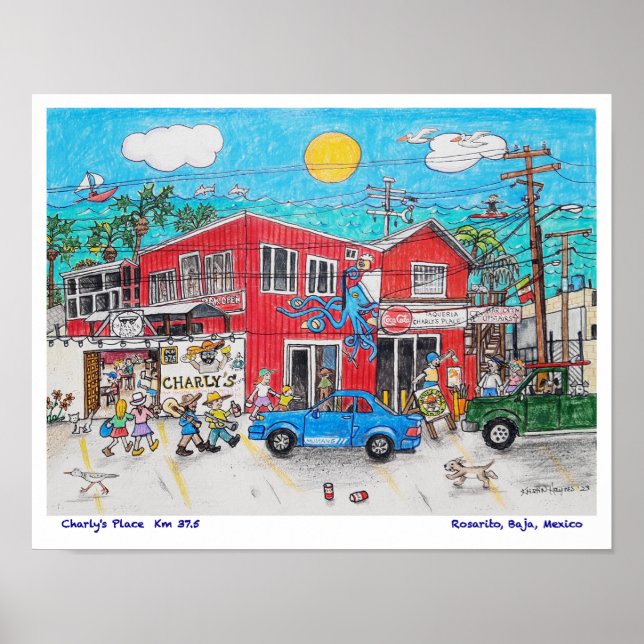 Charly's Ställe Poster (Framsidan)