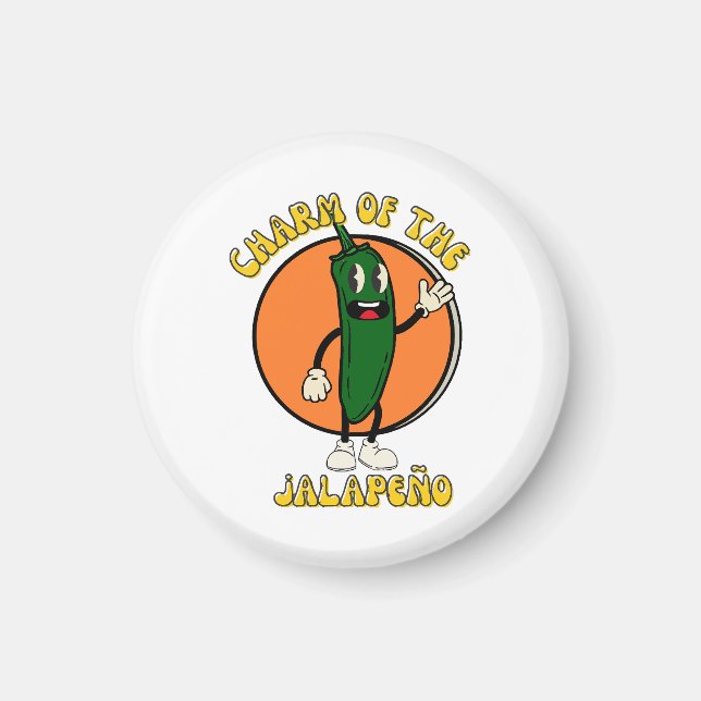 Charm av Jalapeño Magnet (Framsidan)