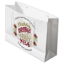 Charm God jul Gott nytt år Typografi