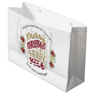 Charm God jul Gott nytt år Typografi