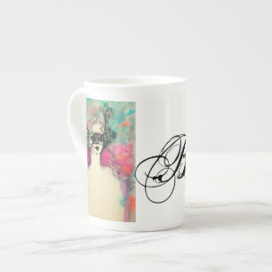 CHARM MONOGRAM BENPORSLIN MUGG