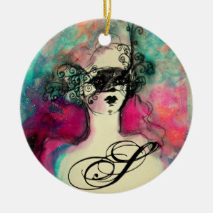 CHARM MONOGRAM JULGRANSPRYDNAD KERAMIK