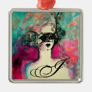CHARM MONOGRAM JULGRANSPRYDNAD METALL