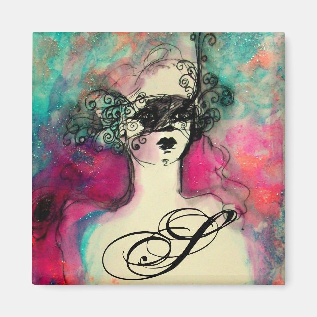 CHARM MONOGRAM MAGNET (Framsidan)