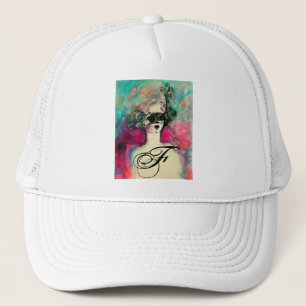 CHARM MONOGRAM / Mysterisk skönhet med mask Keps