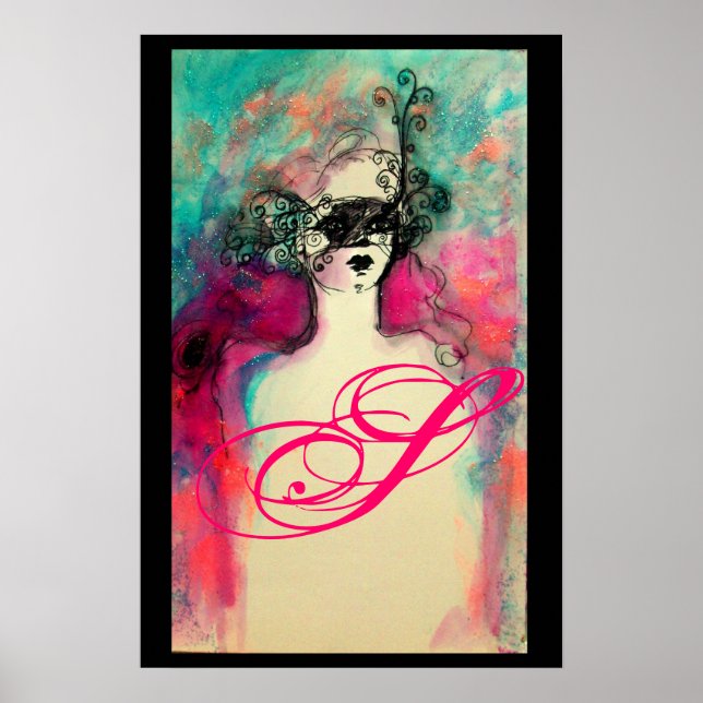 CHARM MONOGRAM POSTER (Framsidan)