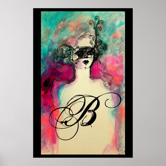 CHARM MONOGRAM POSTER (Framsidan)