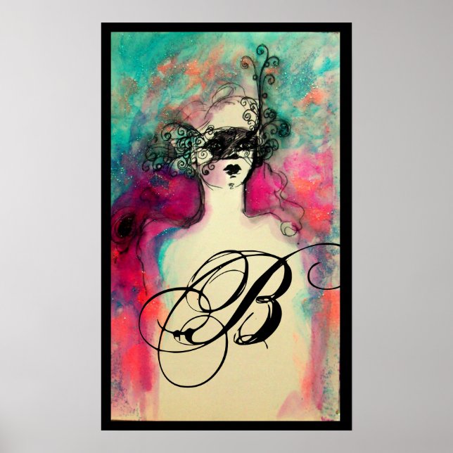 CHARM MONOGRAM POSTER (Framsidan)