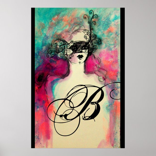 CHARM MONOGRAM POSTER (Framsidan)