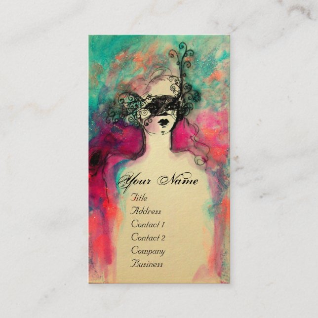 CHARM MONOGRAM VISITKORT (Framsida)