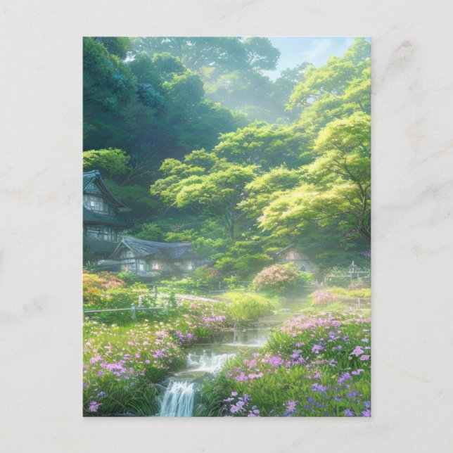 Charm of Summer Vykort (Framsida)