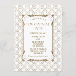 Charm Old Hollywood Underbar Gatsby New Year Party Inbjudningar