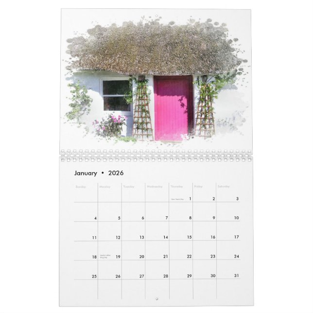 Charma den Irland kalendern Kalender (Jan 2026)