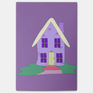 charma det målade huset post-it block