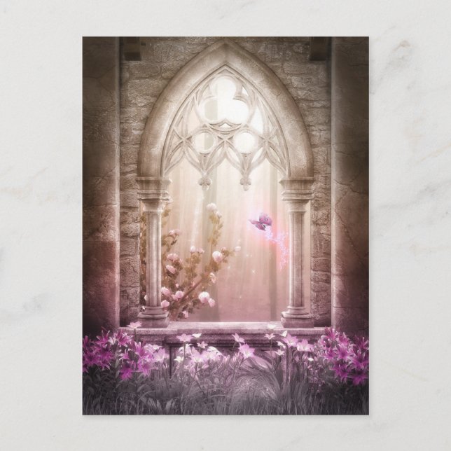 Charmad vykort för skogsmarker 8 (Framsida)