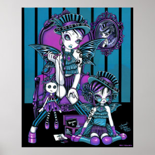"Charmed" Gothic Couture Magic Fairy Poster
