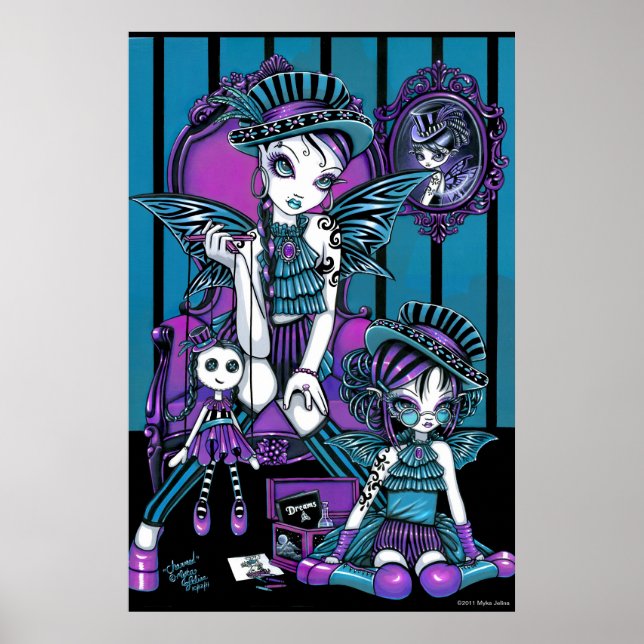 "Charmed" Gothic Couture Magic Fairy Poster (Framsidan)