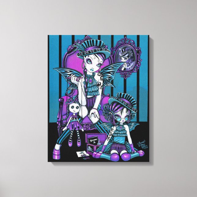 "Charmed" gotiture Fairy Wrapped Canvas (Framsida)