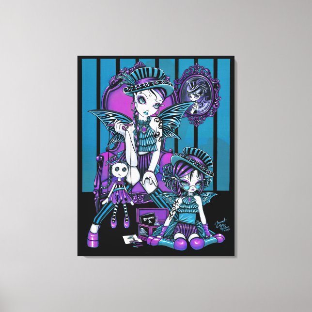 "Charmed" gotiture Fairy Wrapped Canvas (Framsida)