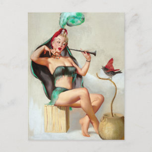 Charmer Pin Up Vykort