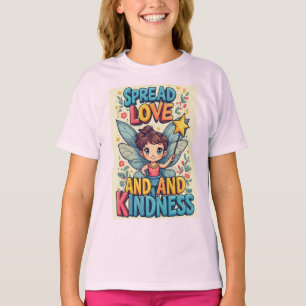 Charmerande älva med trollstav som sprider glädje t shirt