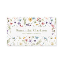 Charmfullt elegant akvarellmönster med vilda blomm