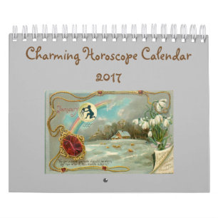 Charmig astrologikalender kalender