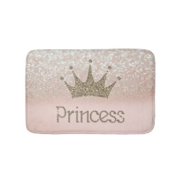 Charmig Chic Tiara, Prinsessa, Glitter Bokeh Badrumsmatta