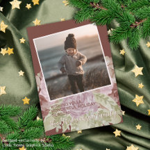 Charmig Färgrik Klassisk Blommig Årstidshälsning